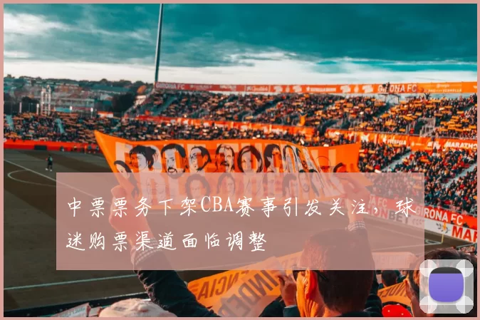 中票票务下架CBA赛事引发关注,球迷购票渠道面临调整